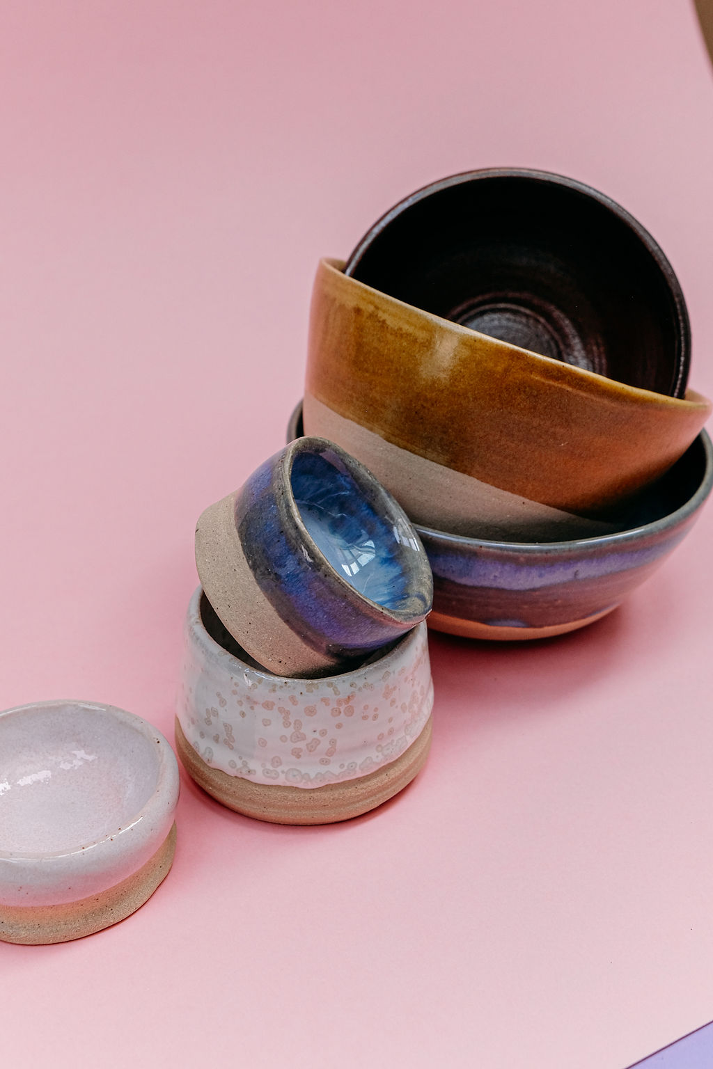 ensemble de poteries