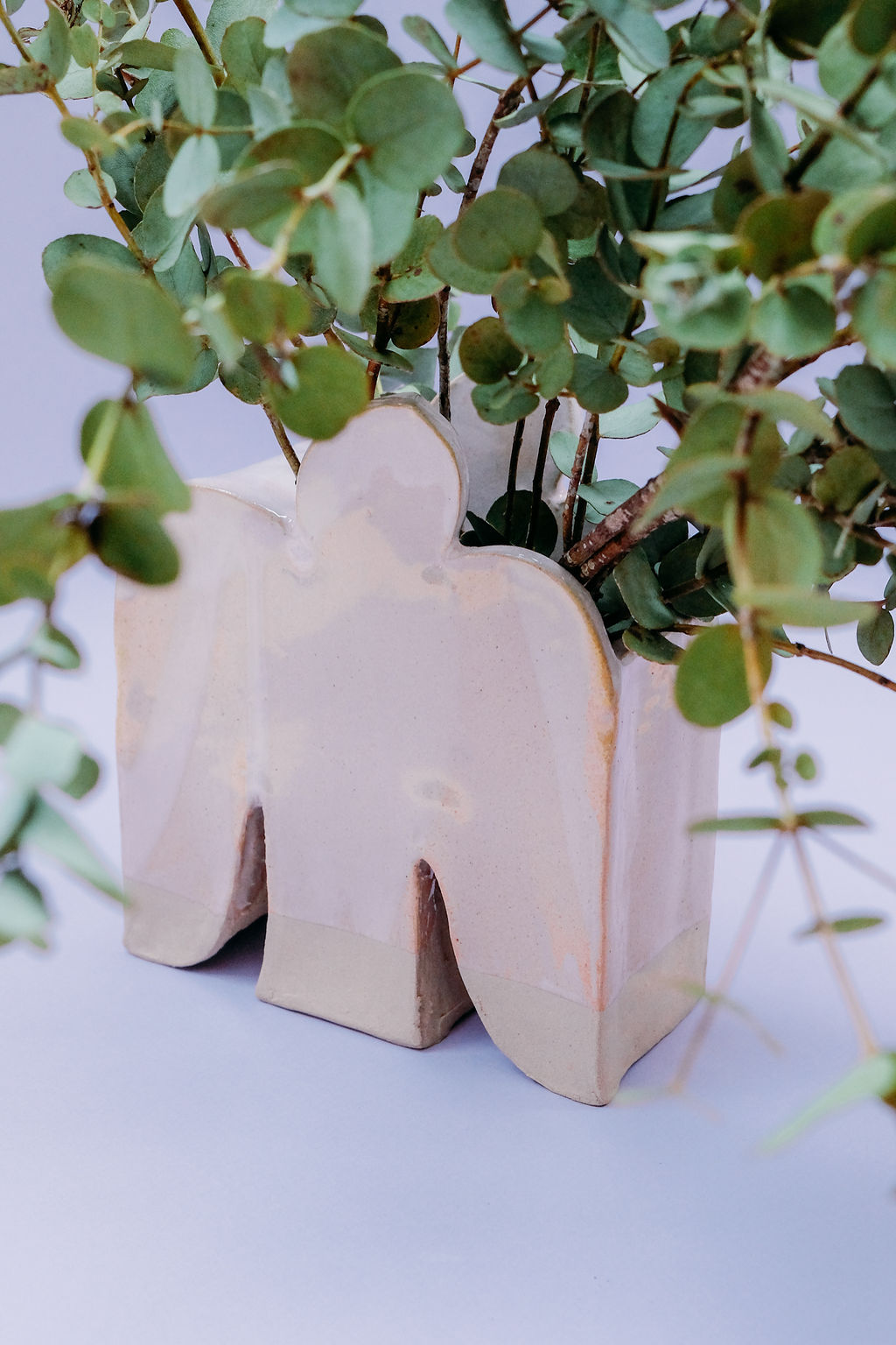 vase fabriqué à la plaque