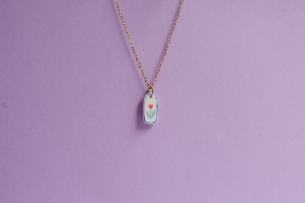 médaillon tulipe